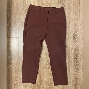 Burgundy express trousers